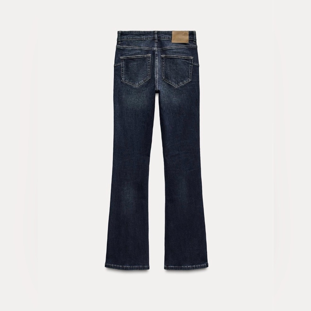 Low rise contour bootcut jeans Zara zw collection